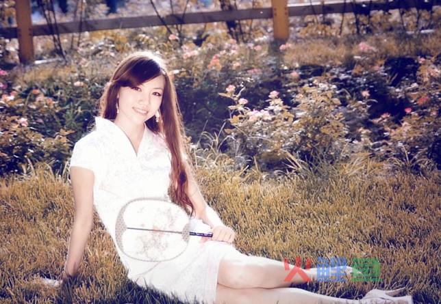 蓝褐色美女彩色图片编辑教程