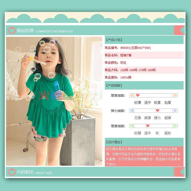 如何进行宝贝描述模板版面制作