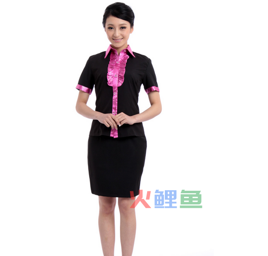 高端酒店服务员工作服设计