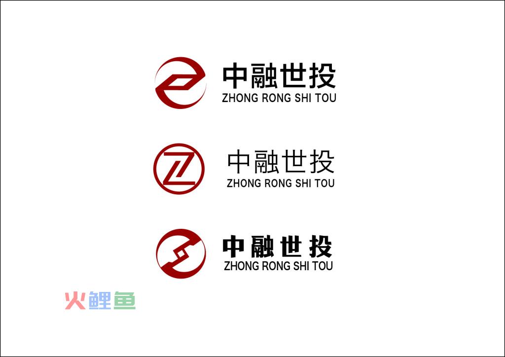 特殊点的投资公司logo的不同表现形式