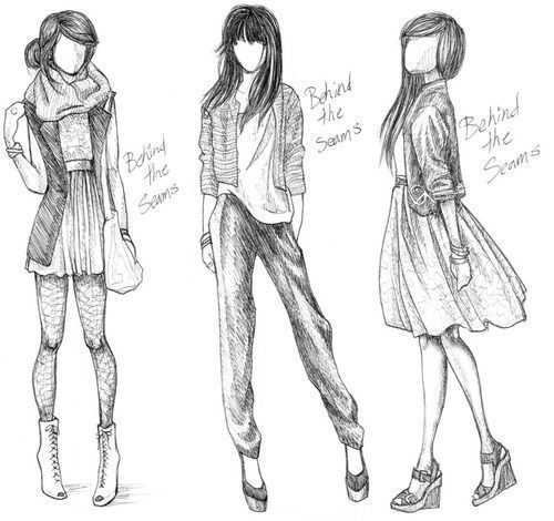 入门服装设计图制作方法