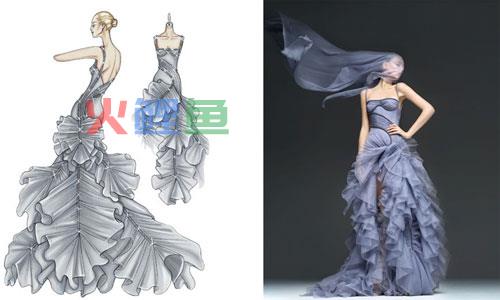 专业画婴儿服装设计图画法讲解