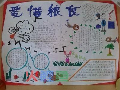 设计节约粮食手抄报需注意哪些问题