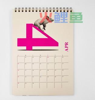 优秀的台历设计所表达的内含