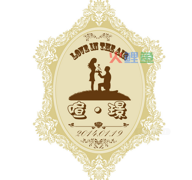 进行婚庆公司logo设计有着什么样的步骤