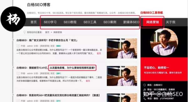 Robin：SEO从业者打造个人品牌的八个建议，白杨SEO实战举例