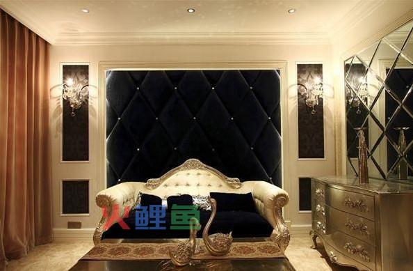 软包背景墙效果图