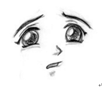 面部悲伤的手绘表情表现技法分析