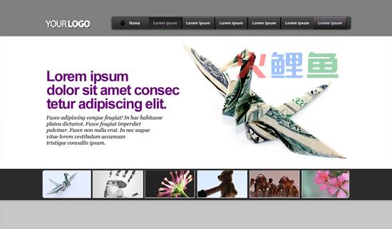 网站首页设计