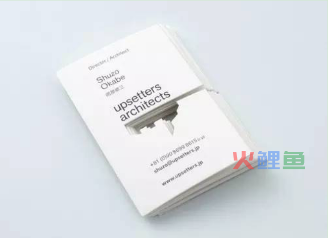建筑师的个人名片设计欣赏