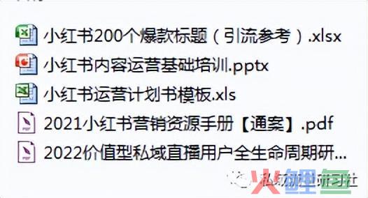 「干货分享」5份小红书运营营销干货资料 