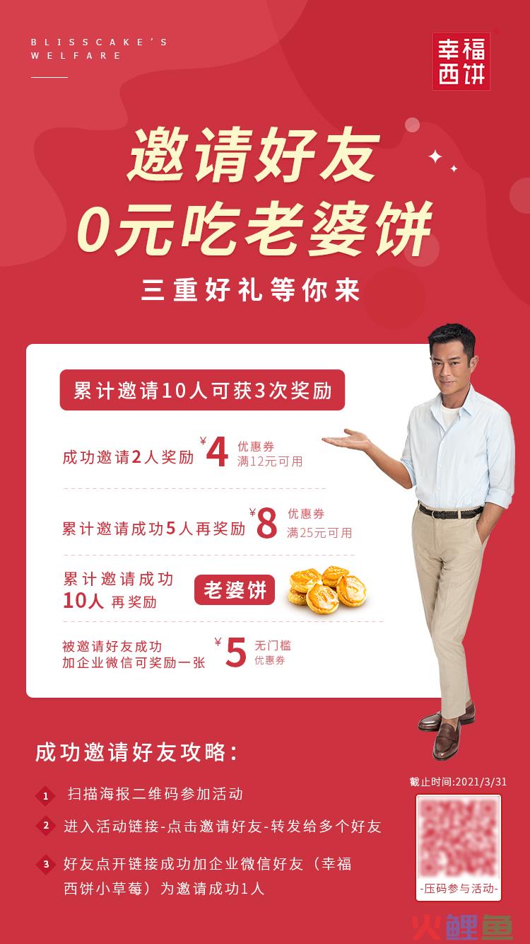 月均2万+粉丝增长，转化89%，幸福西饼决定复制了！