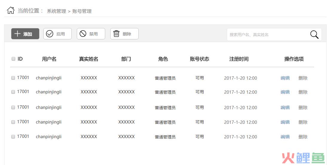 一款后台产品的用户管理系统，哪些功能点不可或缺？