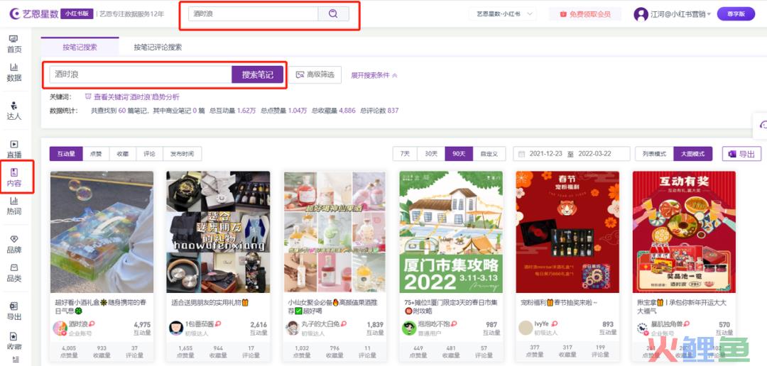 1篇爆款笔记带货100万，拆解酒时浪在小红书投放密码【建议收藏】