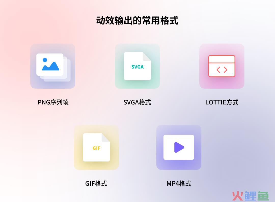 5种动效输出格式「优缺点」分析，让动效又快又好落地！