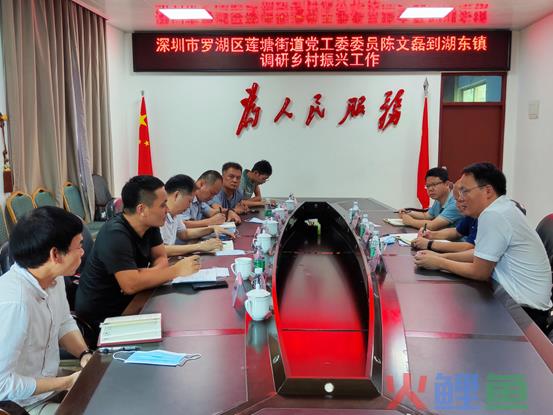 做好“旅游+农业”文章，罗湖莲塘干部到陆丰市湖东镇调研 