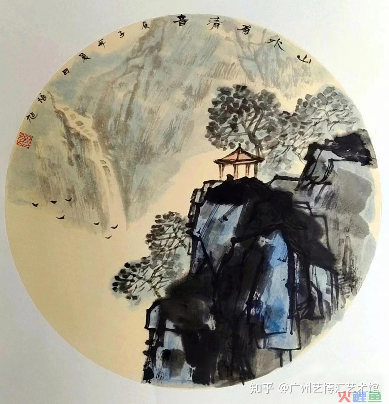 艺术评论 | 山水的朝拜者——岭南画家甘培旭 