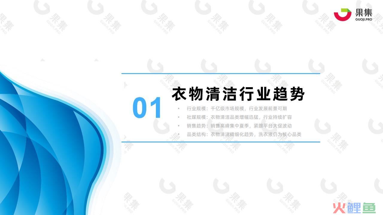 2022年衣物清洁行业抖音电商营销分析报告