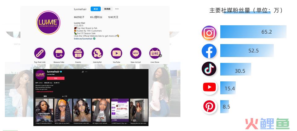 访问量百万，出海美国的顶级假发品牌 Luvmehair 研究！