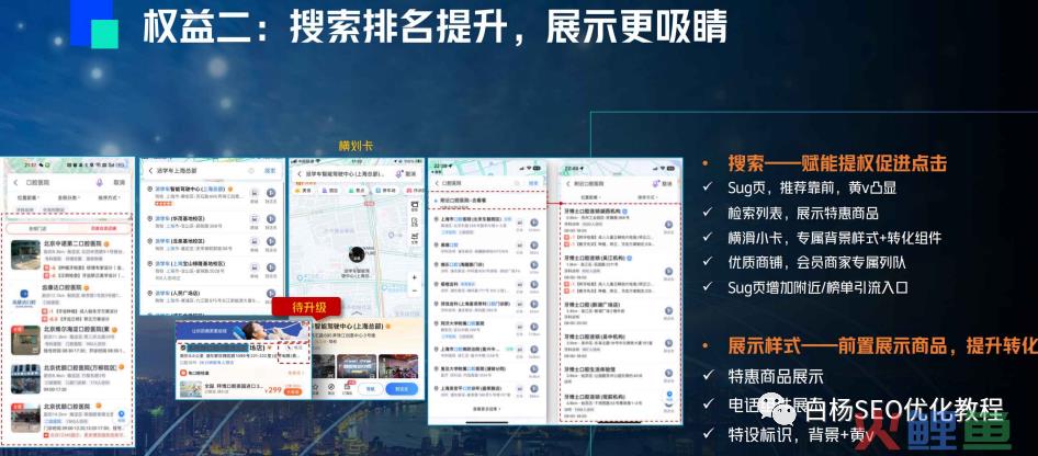 白杨SEO：本地生活SEO搜索商业流量，美团、抖音、高德与百度地图