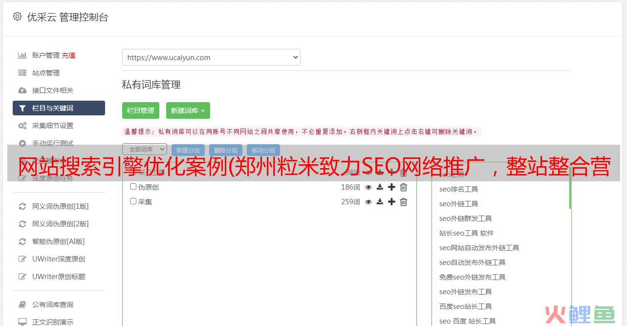 搜索引擎营销方式成功案例，网站搜索引擎优化案例(郑州粒米致力SEO网络推广，整站整合营销推广推广)