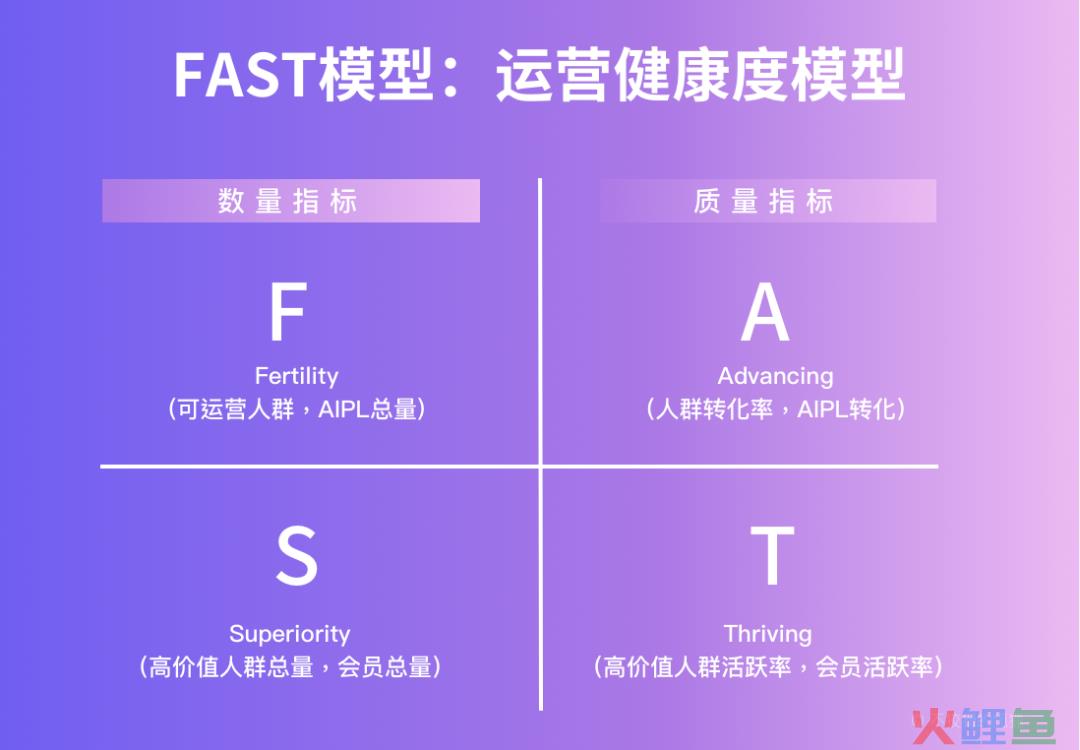 FAST模型：衡量消费者运营健康度模型