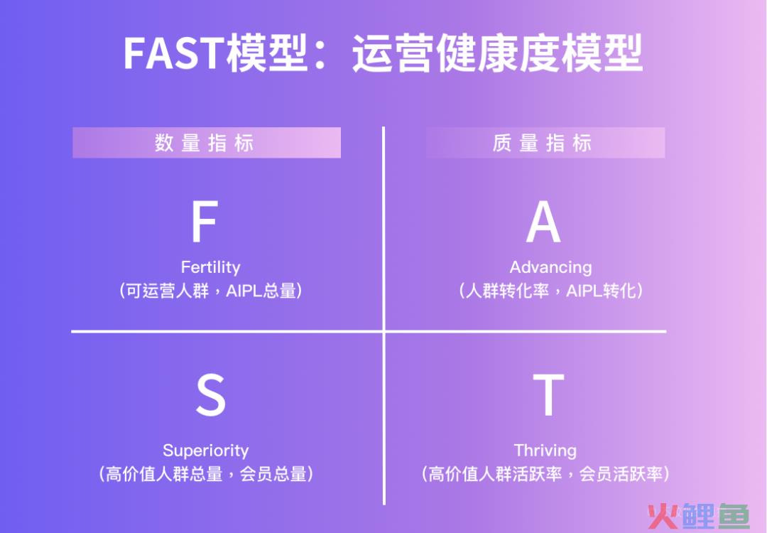 FAST模型：衡量消费者运营健康度模型