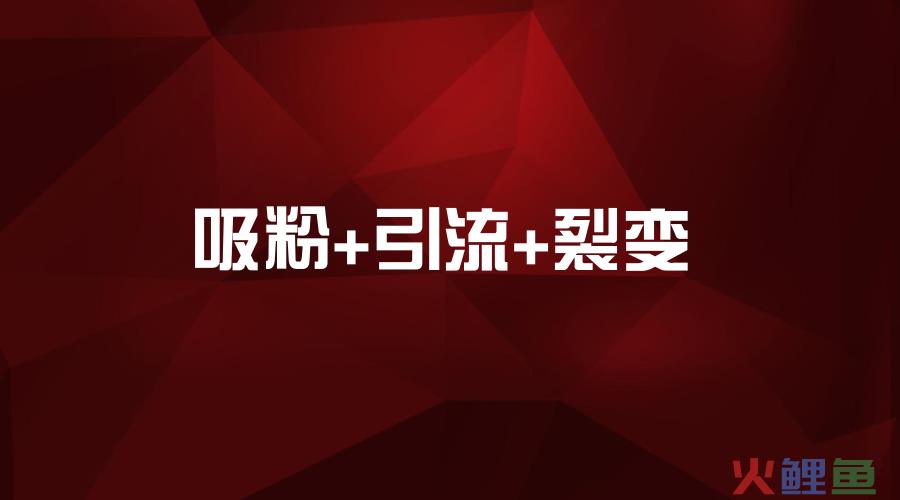 引流背后的核心逻辑