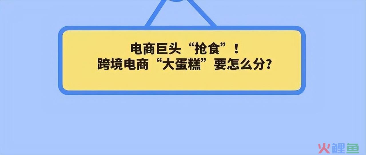 国内电商巨头争相出海“抢食”，跨境电商“大蛋糕”要怎么分？(跨境电商商品结构)