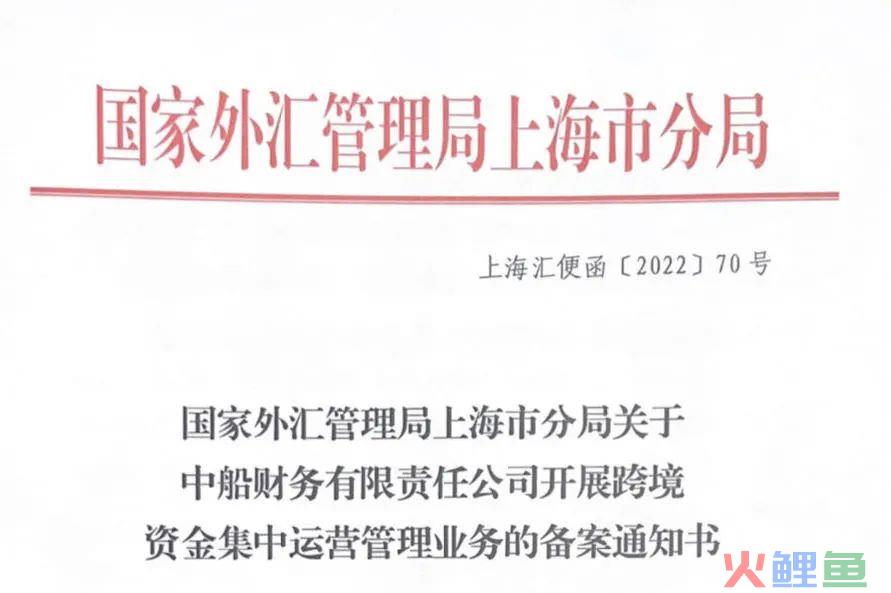 中船财务公司跨境资金池扩容(财务公司跨境)