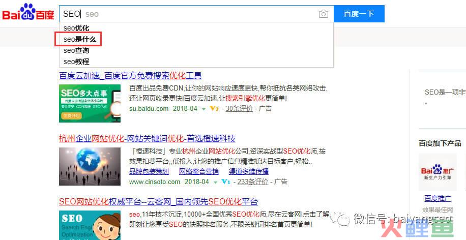 SEO是什么与关键词分析
