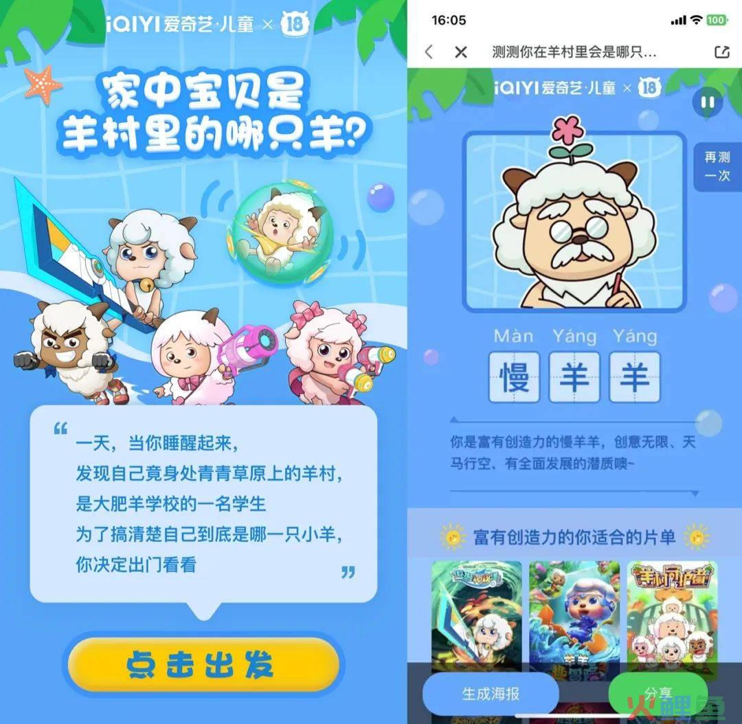 《喜羊羊》新一季火遍全国，爱奇艺儿童为经典头部IP营销打样 | 雷报