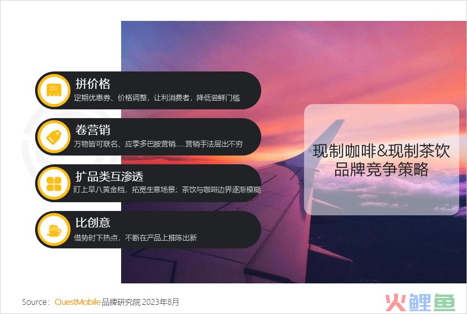 QuestMobile2023夏日经济之现制咖啡&茶饮市场洞察：总用户1.51亿，瑞幸、蜜雪冰城小程序用户2500万、3000万