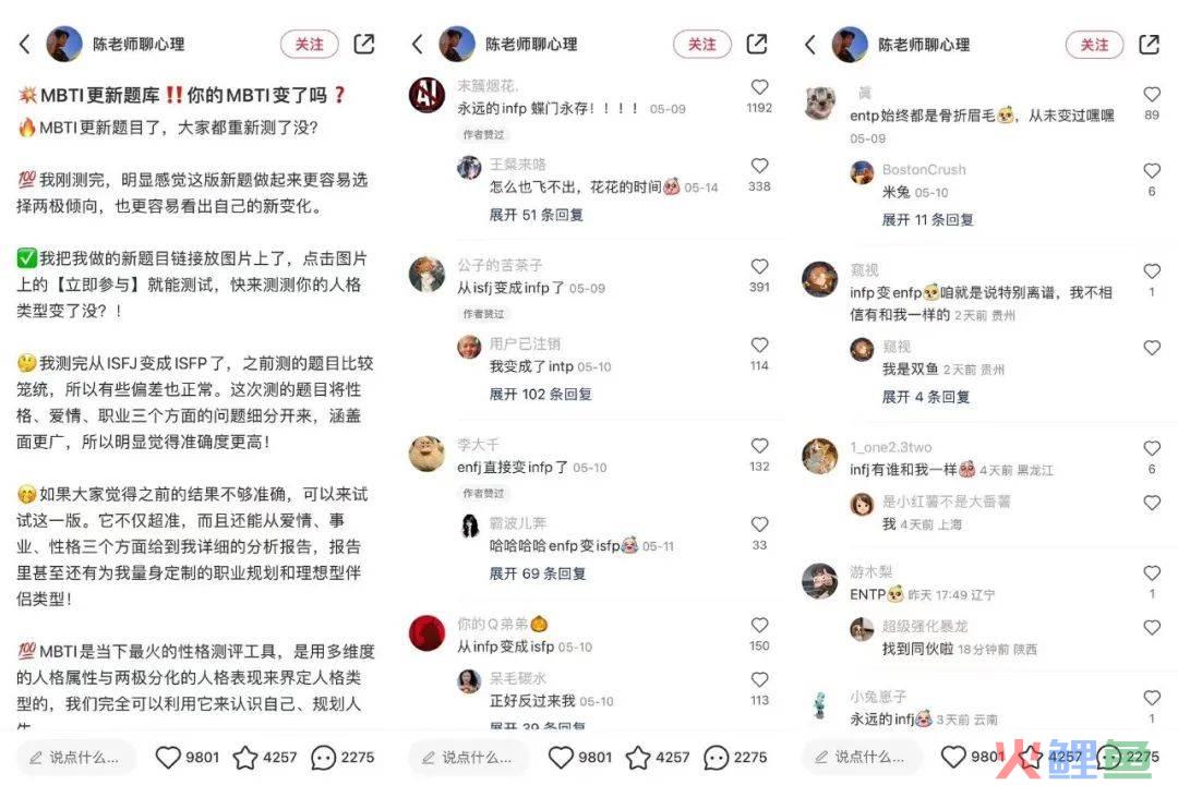 浏览量猛增42倍，“MBTI”在小红书爆火