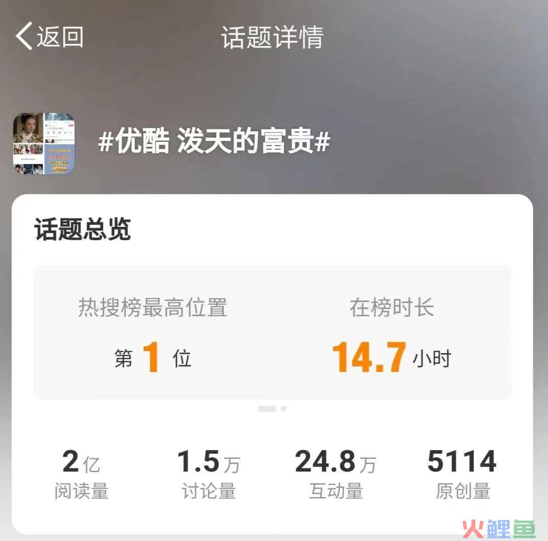 玩梗“泼天的富贵”，优酷这次赢麻了！