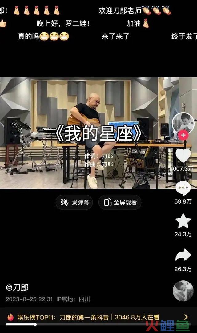 刀郎在抖音粉丝轻松破千万 那英迎千万评论冷嘲热讽