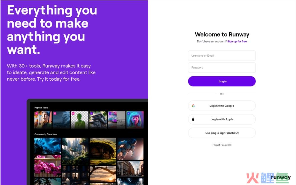 Runway动态笔刷体验入口地址 AI画图工具分享