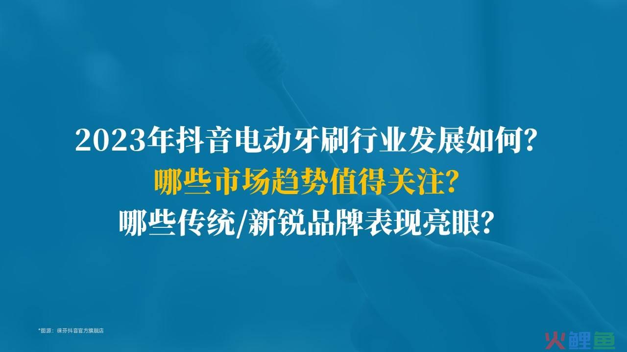 2023年电动牙刷行业年度洞察报告