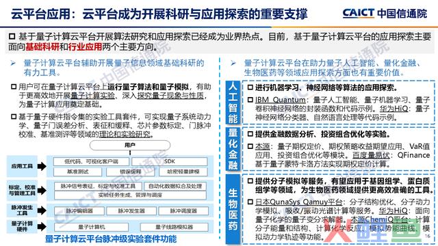 中国信通院公布《量子计较成长态势研讨报告（2023年）》