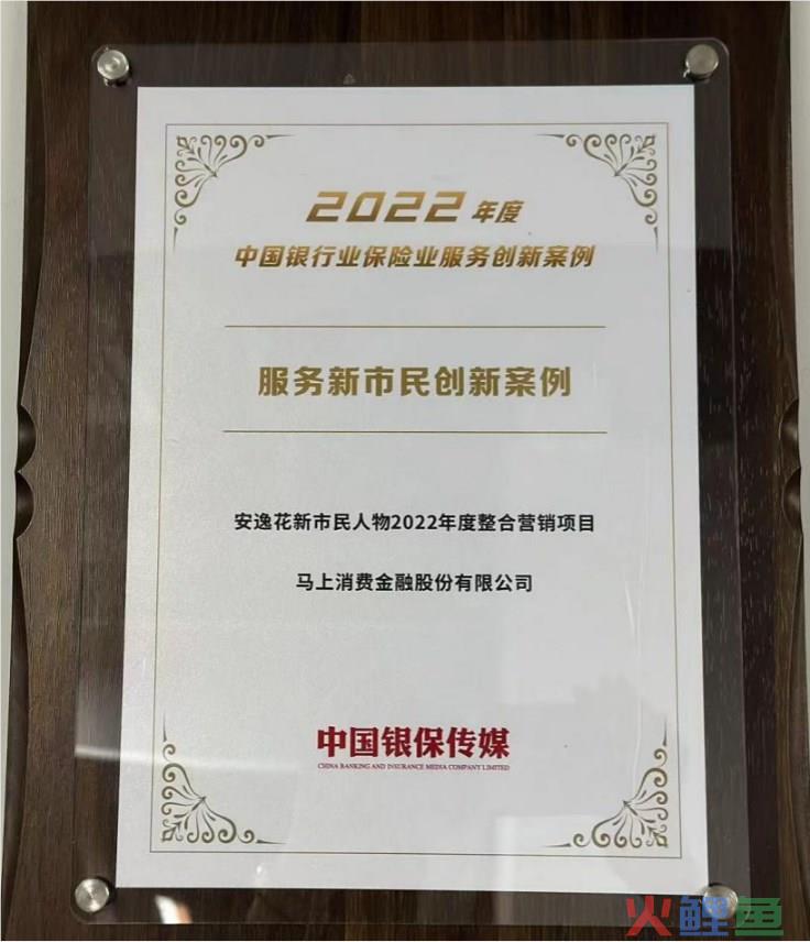马上消费金融荣获服务新市民创新案例，安逸花助力新市民梦想实现