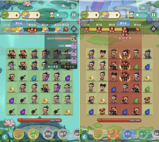 IP+玩法微创新的《葫芦娃大作战》稳居Top30，给了我们哪些样不一样的体感？
