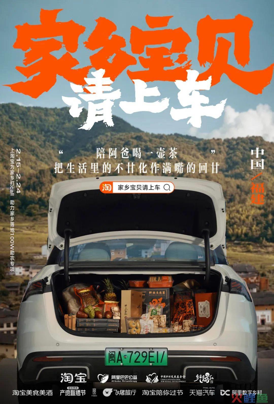 凭公益突围CNY营销,淘宝号召全网「我的家乡我来宝贝」