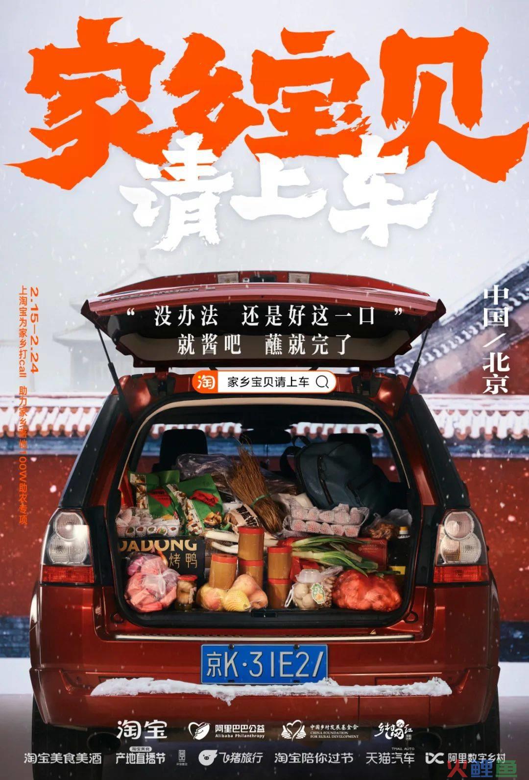 凭公益突围CNY营销,淘宝号召全网「我的家乡我来宝贝」