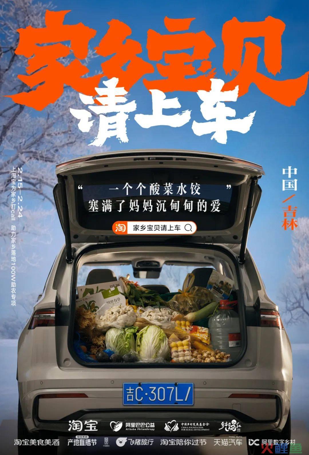 凭公益突围CNY营销,淘宝号召全网「我的家乡我来宝贝」