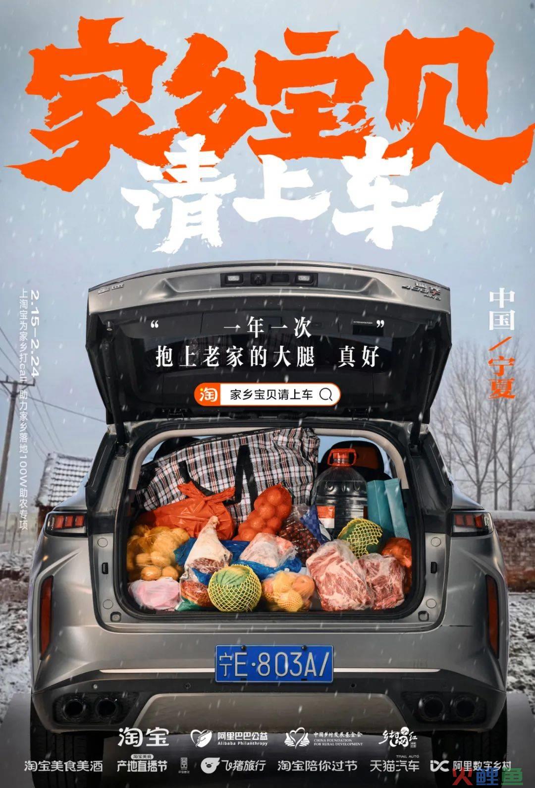 凭公益突围CNY营销,淘宝号召全网「我的家乡我来宝贝」