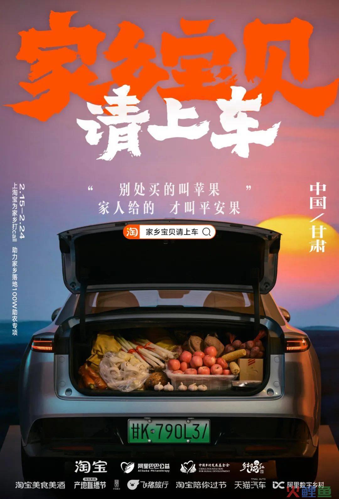 凭公益突围CNY营销,淘宝号召全网「我的家乡我来宝贝」