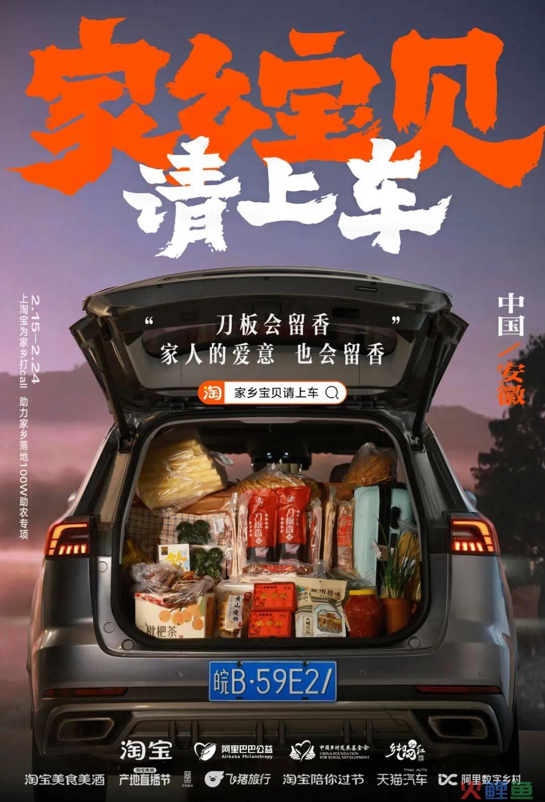 凭公益突围CNY营销,淘宝号召全网「我的家乡我来宝贝」