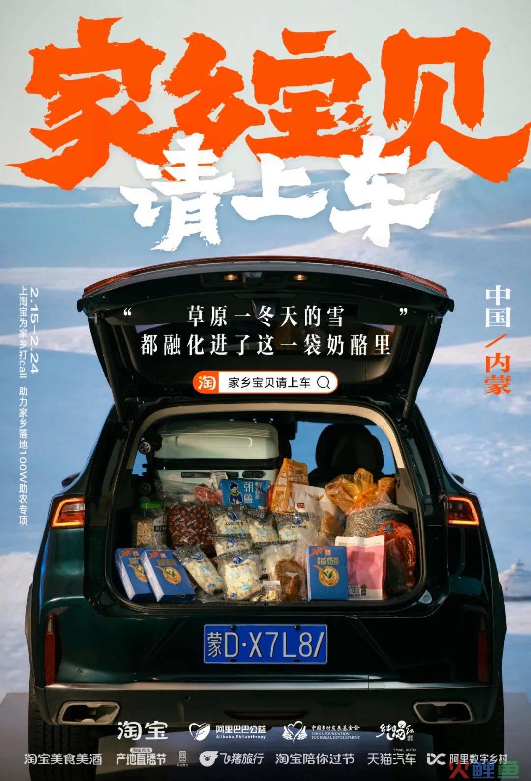 凭公益突围CNY营销,淘宝号召全网「我的家乡我来宝贝」