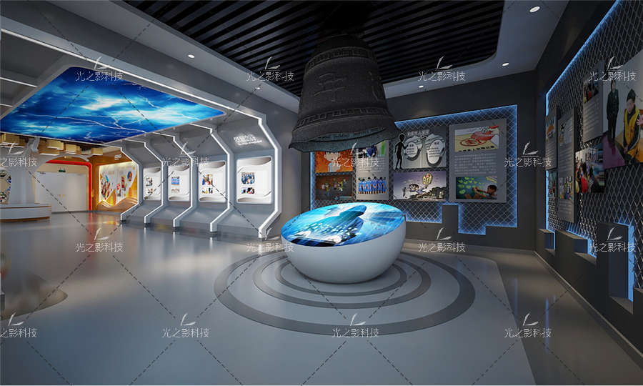 数字化普法教育基地装修施工 VR法治展厅创意设计案例